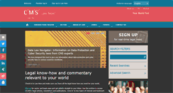 Desktop Screenshot of cms-lawnow.com